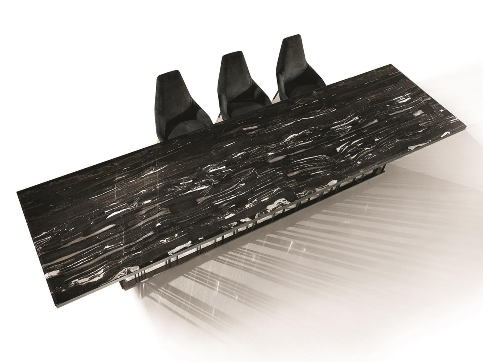 GINZA Rectangular metal table