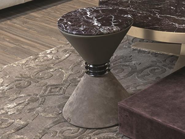 ANGIE Round metal coffee table