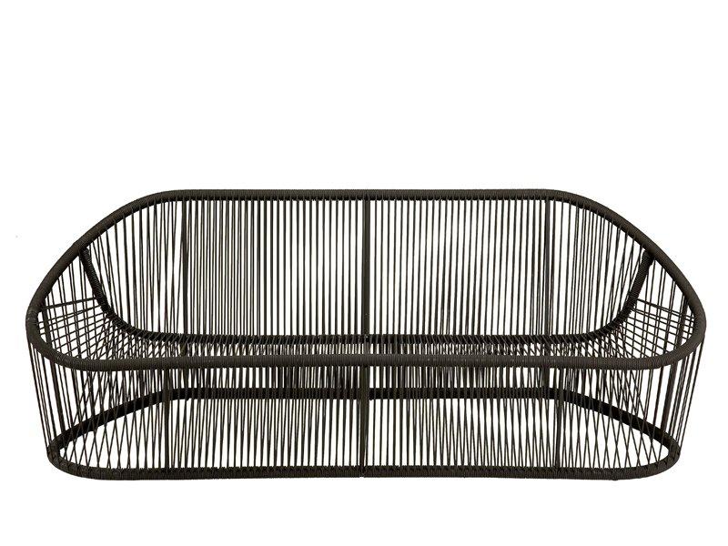 CLUB 1009 Steel and PVC sofa