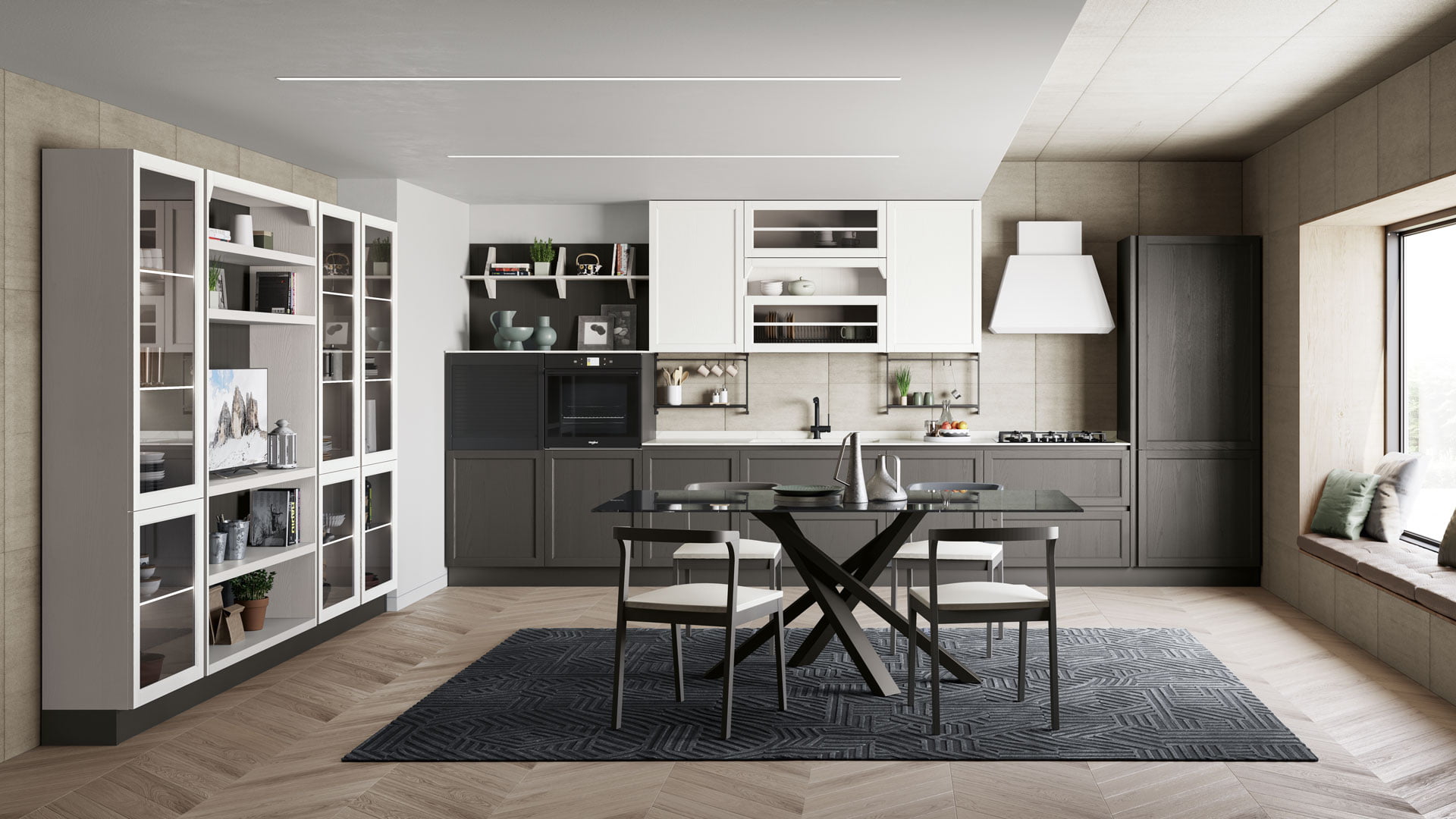 CONTEMPO Lacquered kitchen