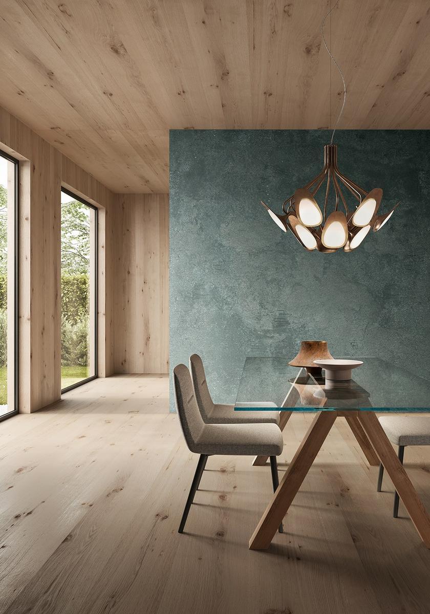PEACOCK LED metal pendant lamp