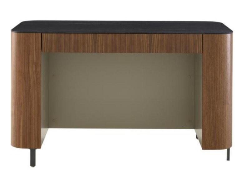 POSTMODERNE Rectangular wood veneer writing desk