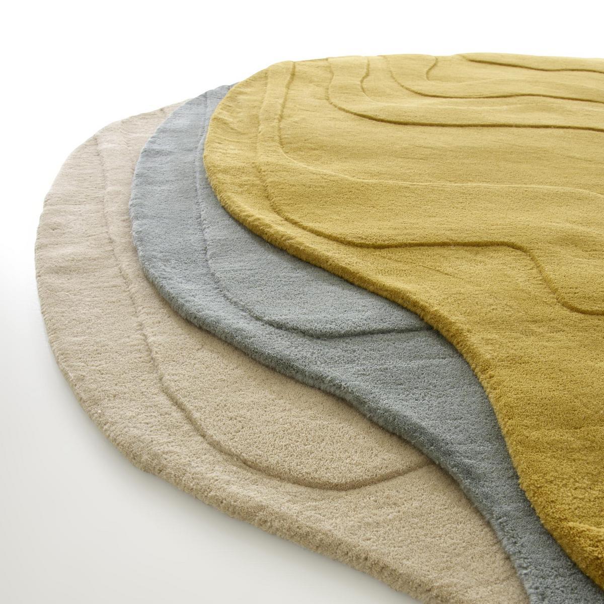 GAVRINIS 3 Solid-color handmade wool rug