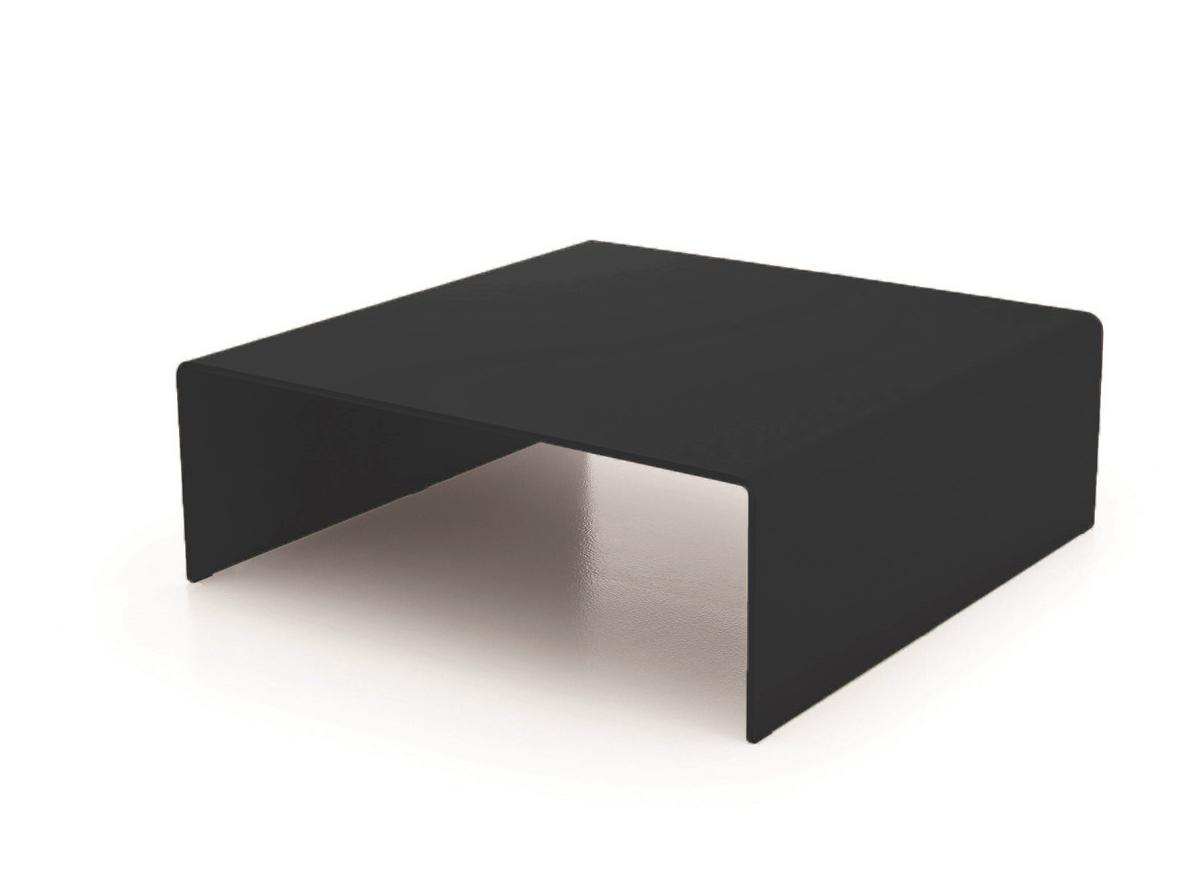 BRIDGE SQUARE Square crystal coffee table