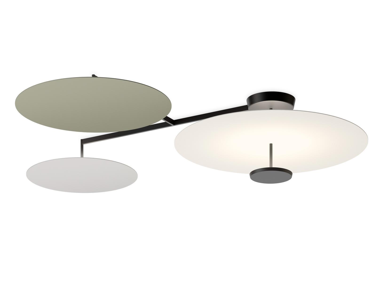 FLAT 5922 LED metal ceiling lamp