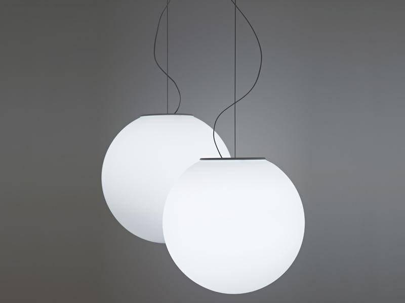 LUMI SFERA Glass pendant lamp