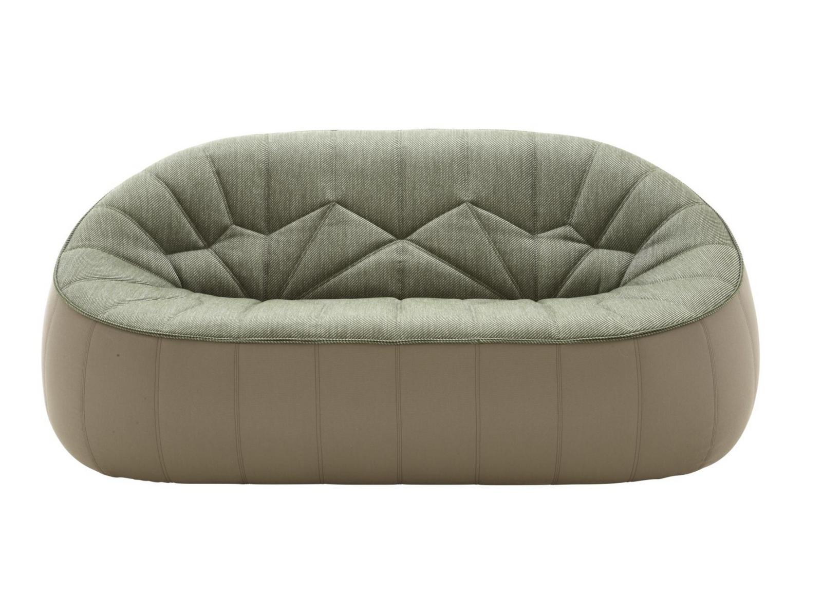OTTOMAN 2 seater fabric garden sofa