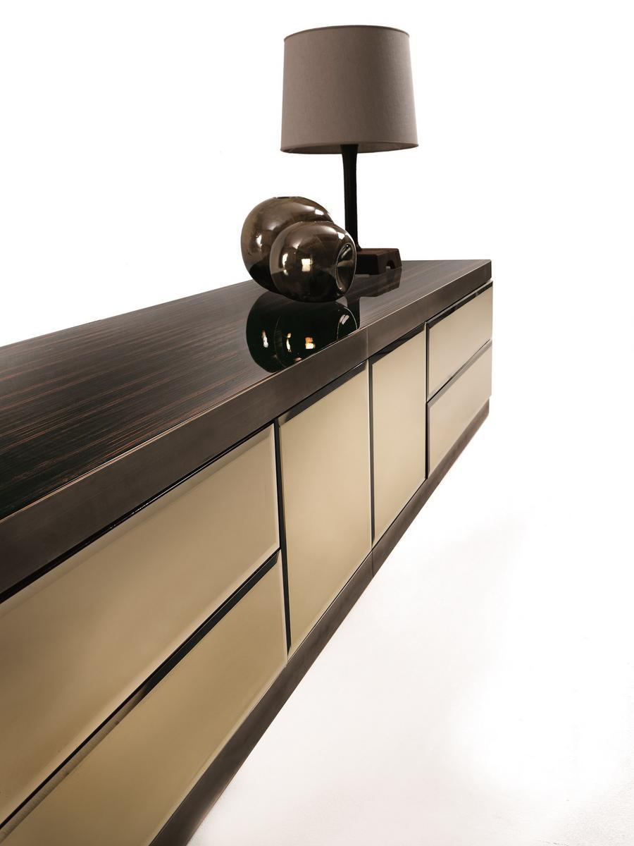 ASPEN Modular metal sideboard with doors
