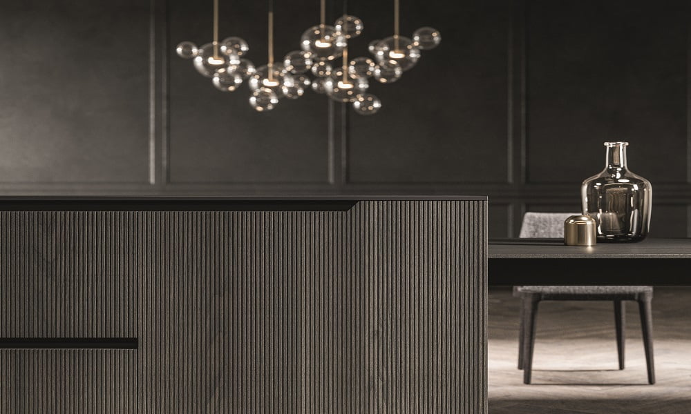 PURE GLAM Veneer kitchen