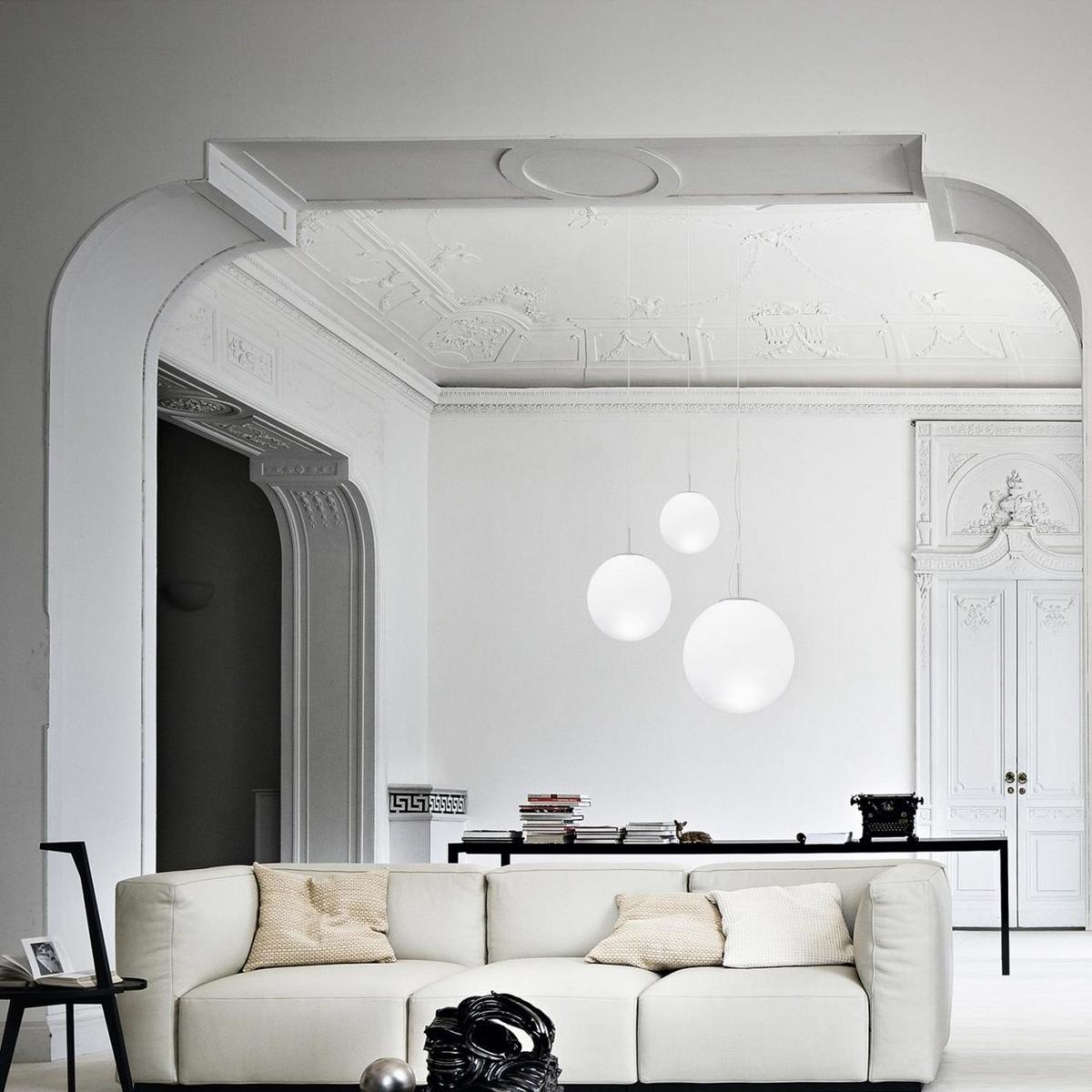 ASTEROIDE Blown glass pendant lamp