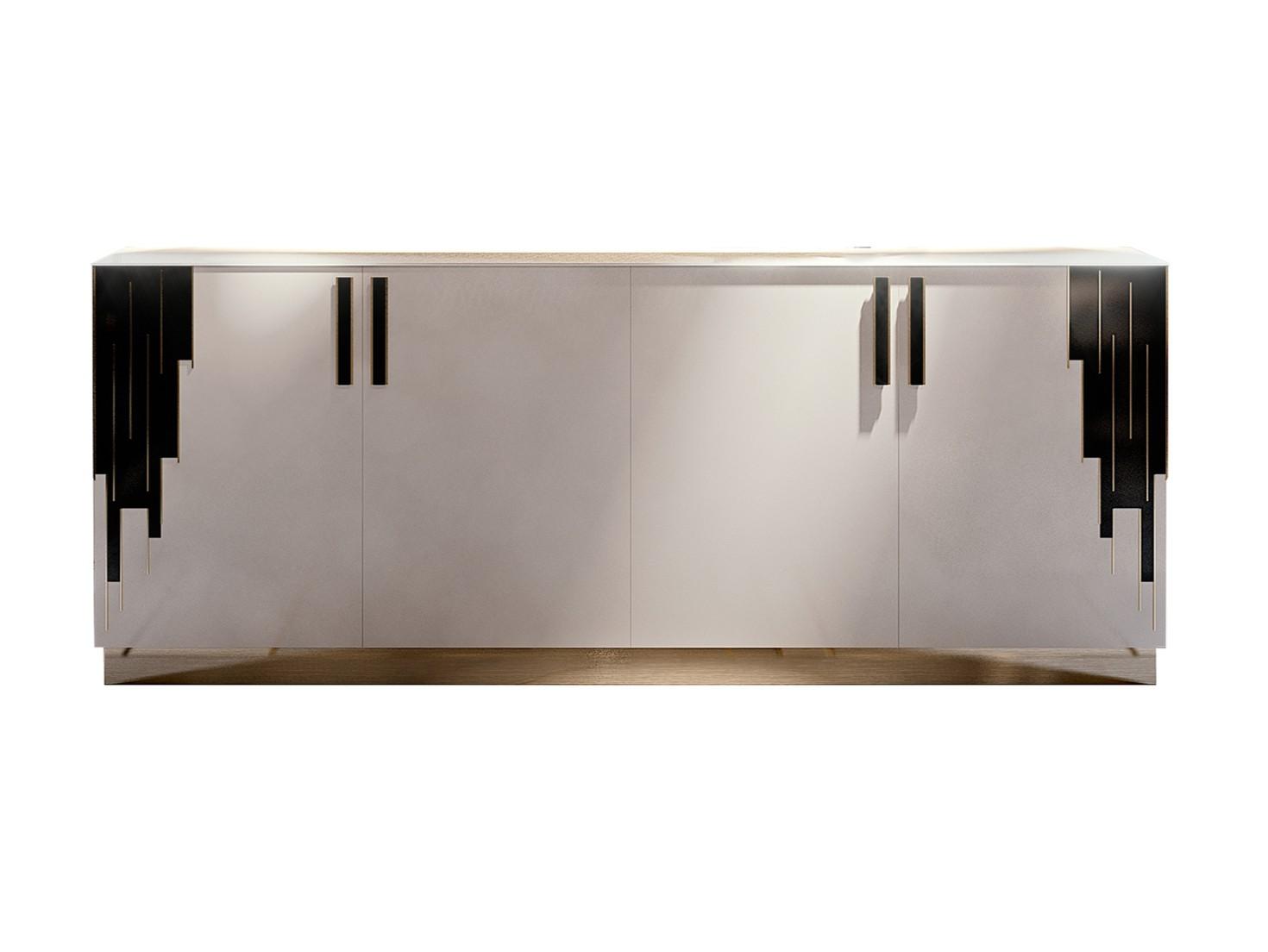 BELLE EPOQUE Wooden sideboard with doors