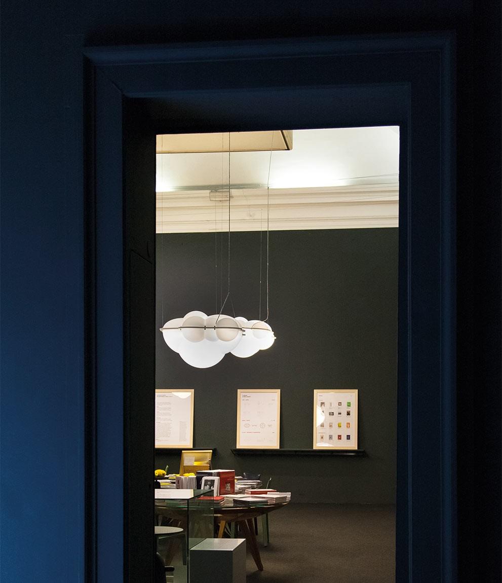 NUVOLA LED polyethylene pendant lamp