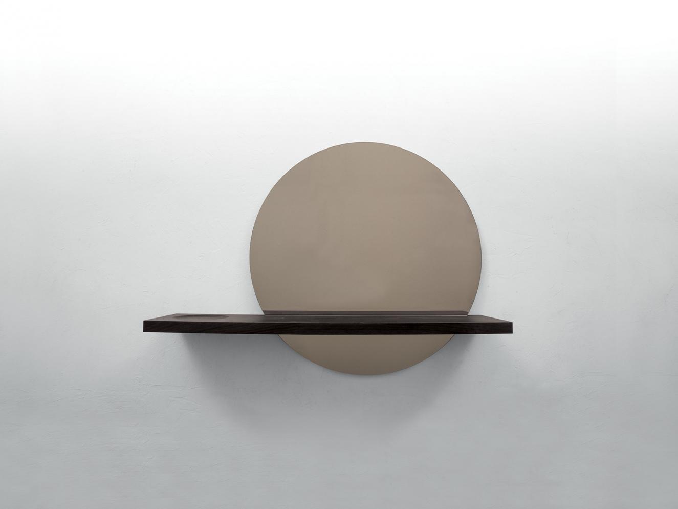 SUNSET Round wall-mounted mirror