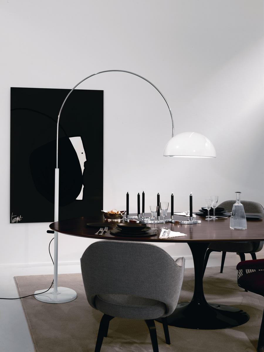 COUPÉ - 3320/R Direct light height-adjustable arc lamp