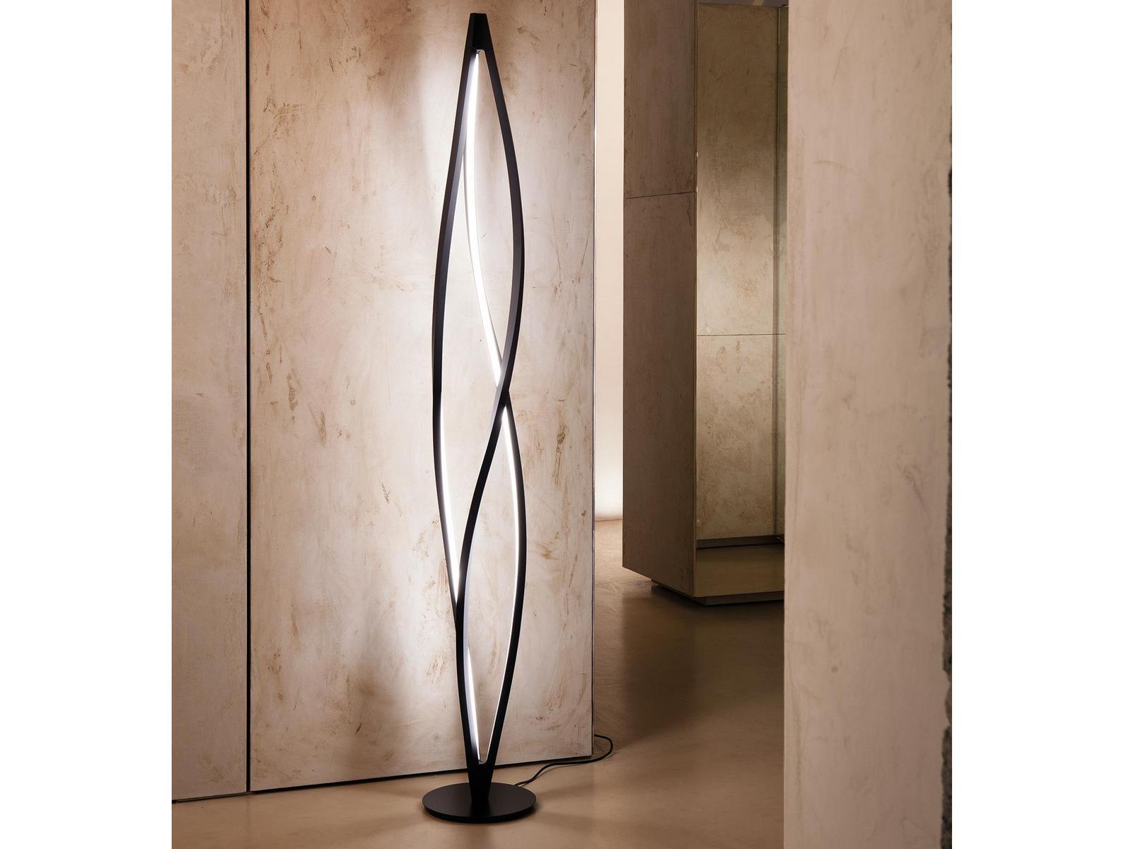 IN THE WIND LED die cast aluminium floor lamp