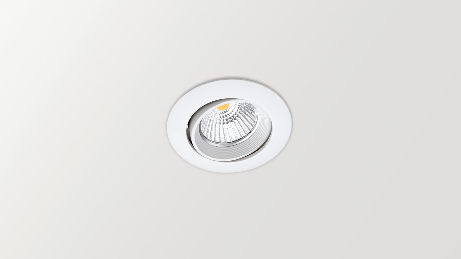 DOT TILT LED round recessed spotlight