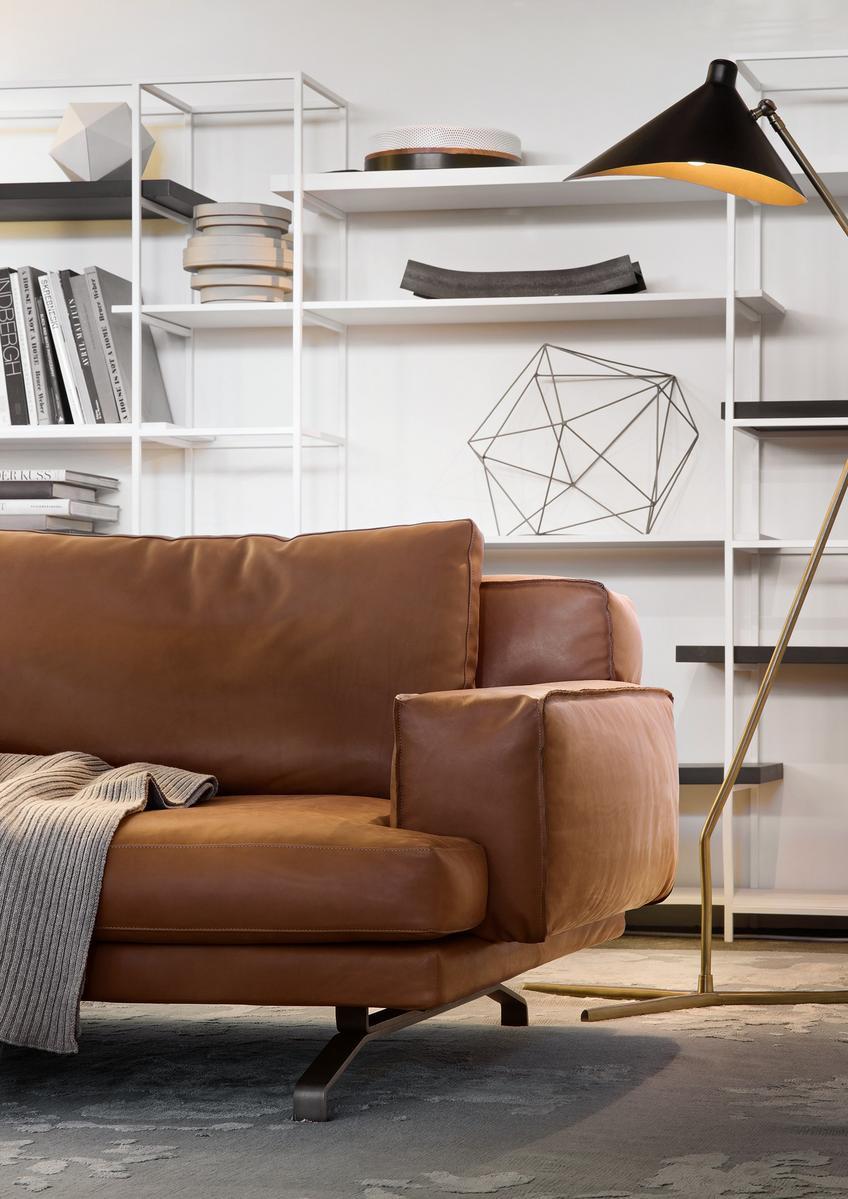 MUSTIQUE Leather sofa