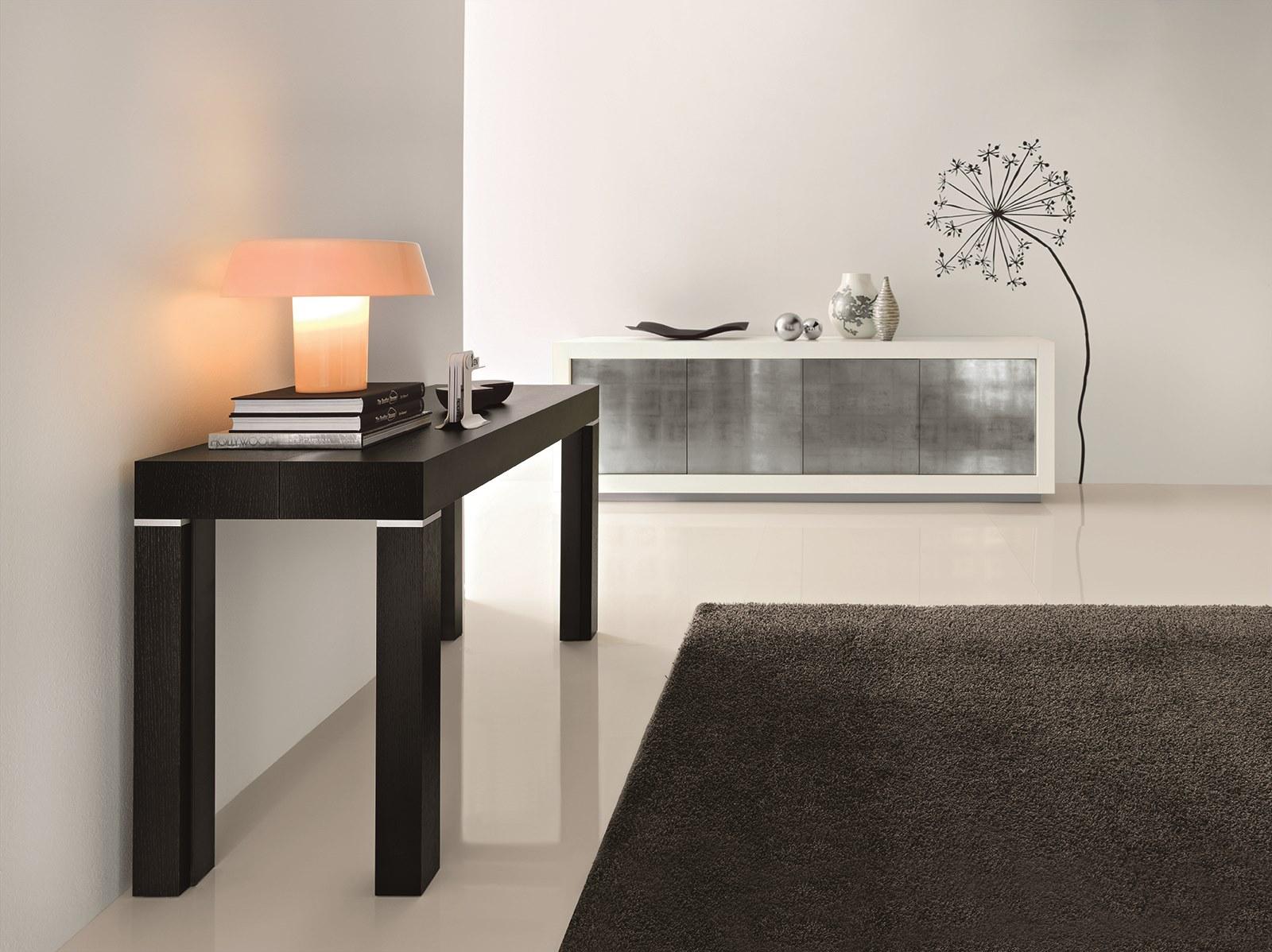 PQR Rectangular wooden console table
