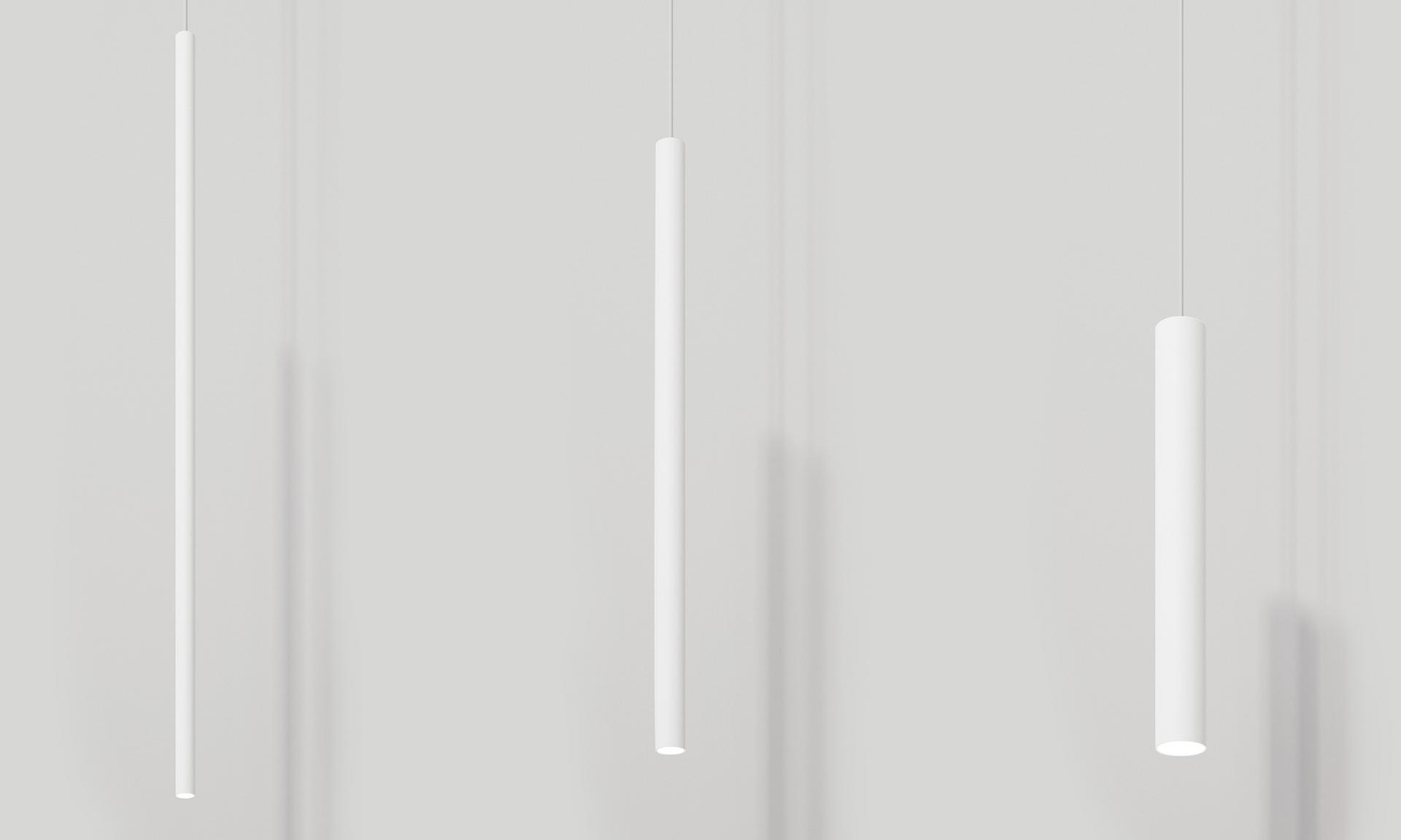 TO BE LED extruded aluminium pendant lamp