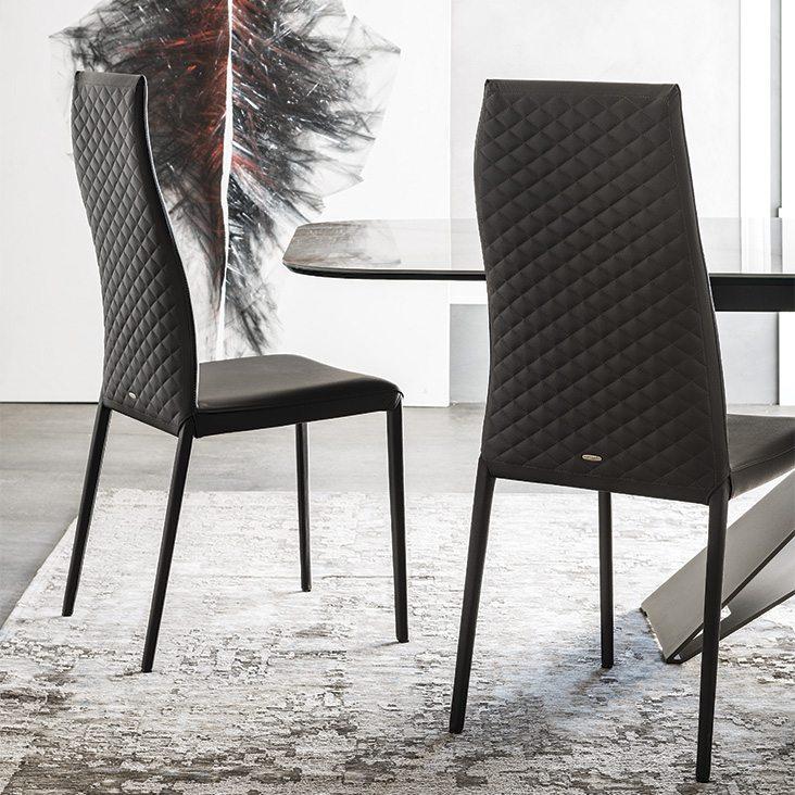 NORMA COUTURE Eco-leather chair