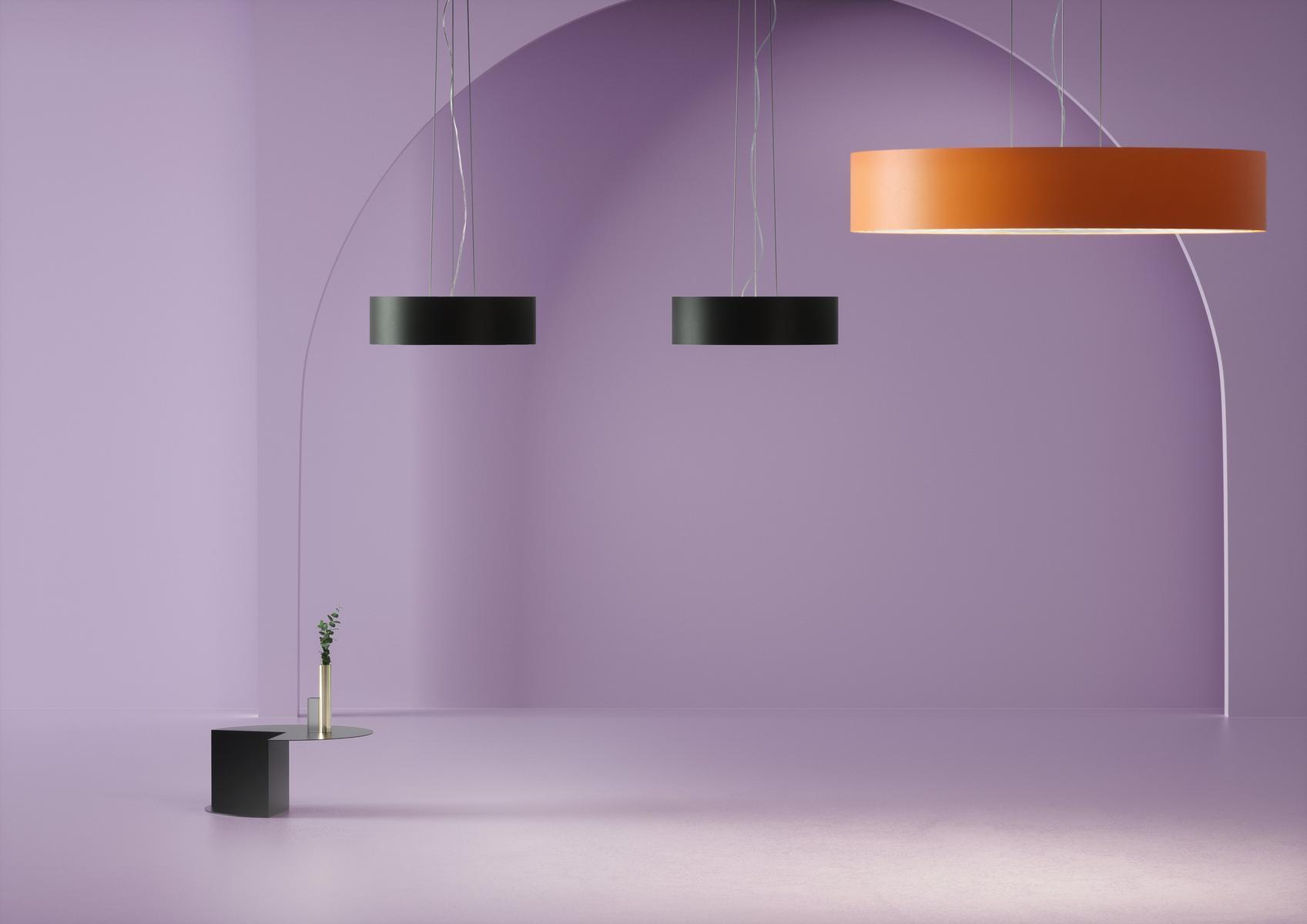 SKIN Eco-leather pendant lamp