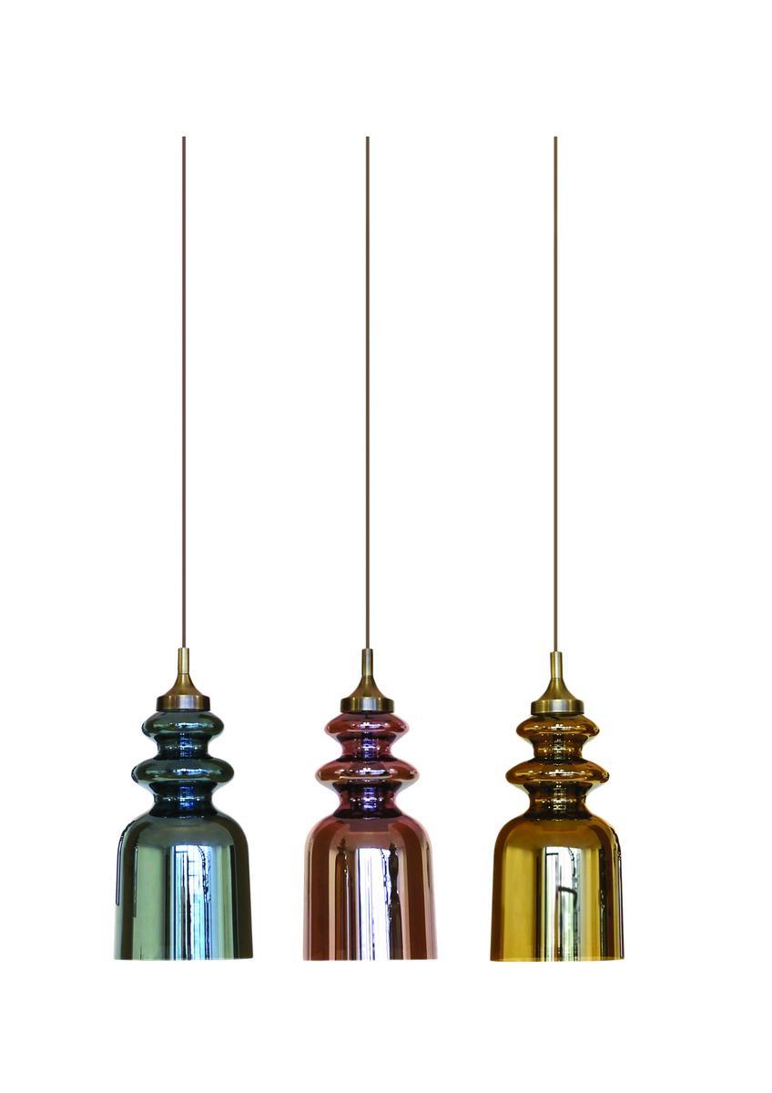 MESSALINA Blown glass pendant lamp