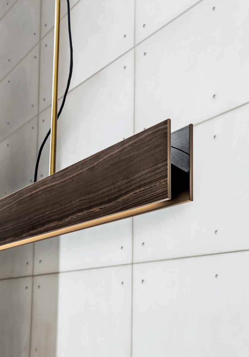 TRALED LED aluminium pendant lamp with dimmer