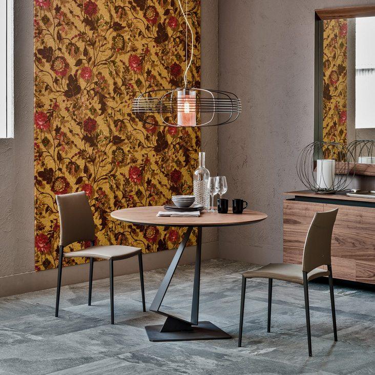 ROGER Round metal table