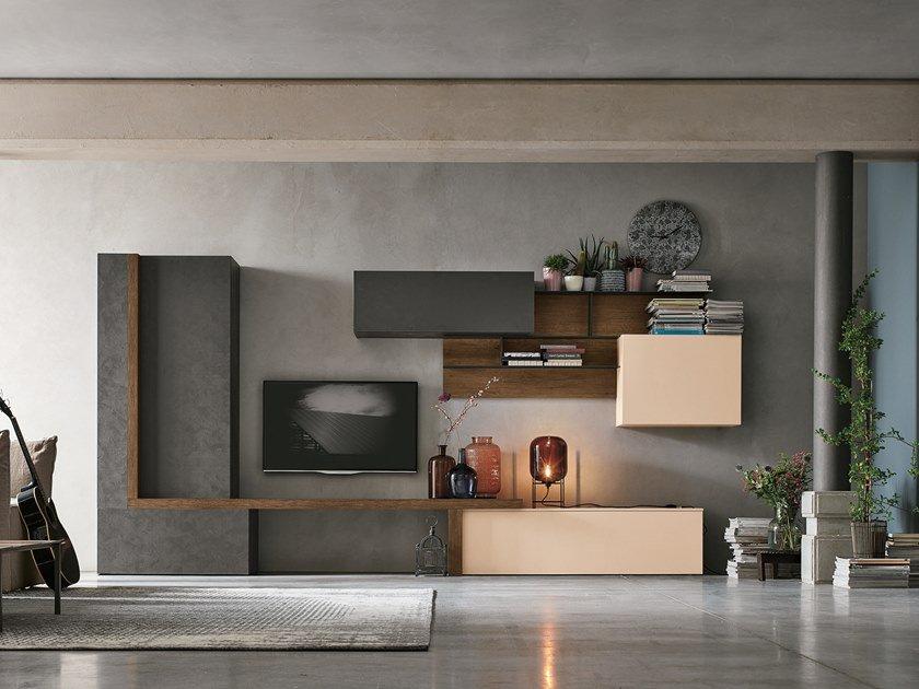 UNIT A082 Sectional storage wall