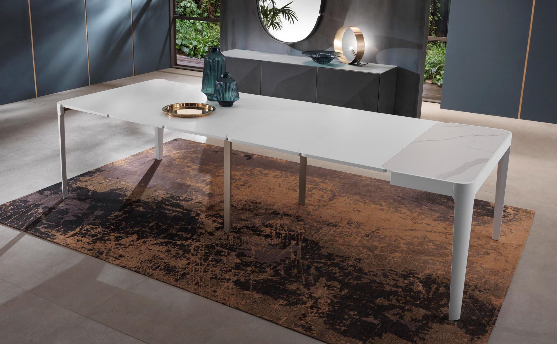 CROSS Rectangular wooden console table