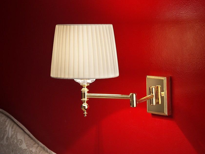 BRASS &AMP; SPOTS VE 1091 A1 Incandescent brass wall lamp