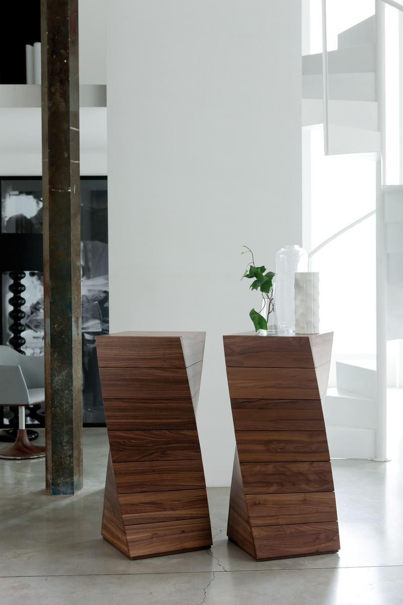 PIROETTE Solid wood chest of drawers