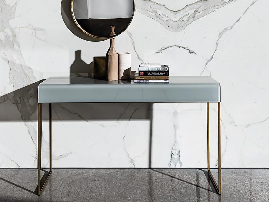NIDO Rectangular glass console table