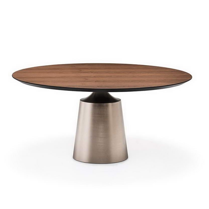 YODA WOOD Round ceramic table