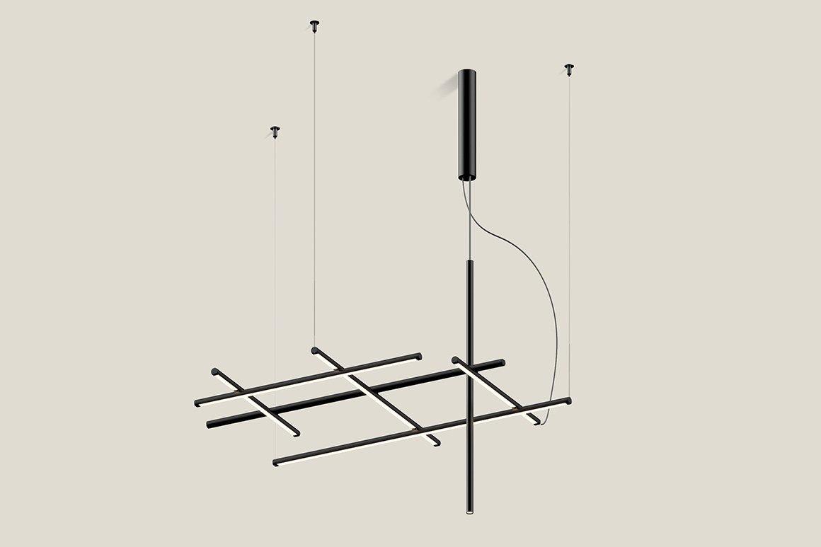 HILOW LED aluminium pendant lamp
