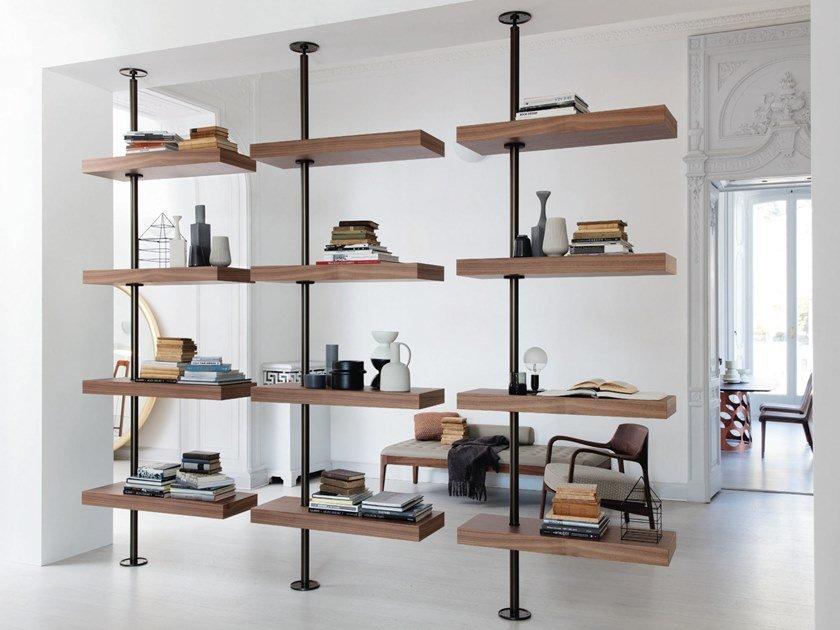 DOMINO EXPO Walnut bookcase