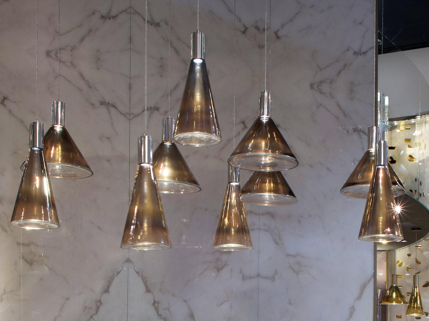ACCADEMIA LED Murano glass pendant lamp