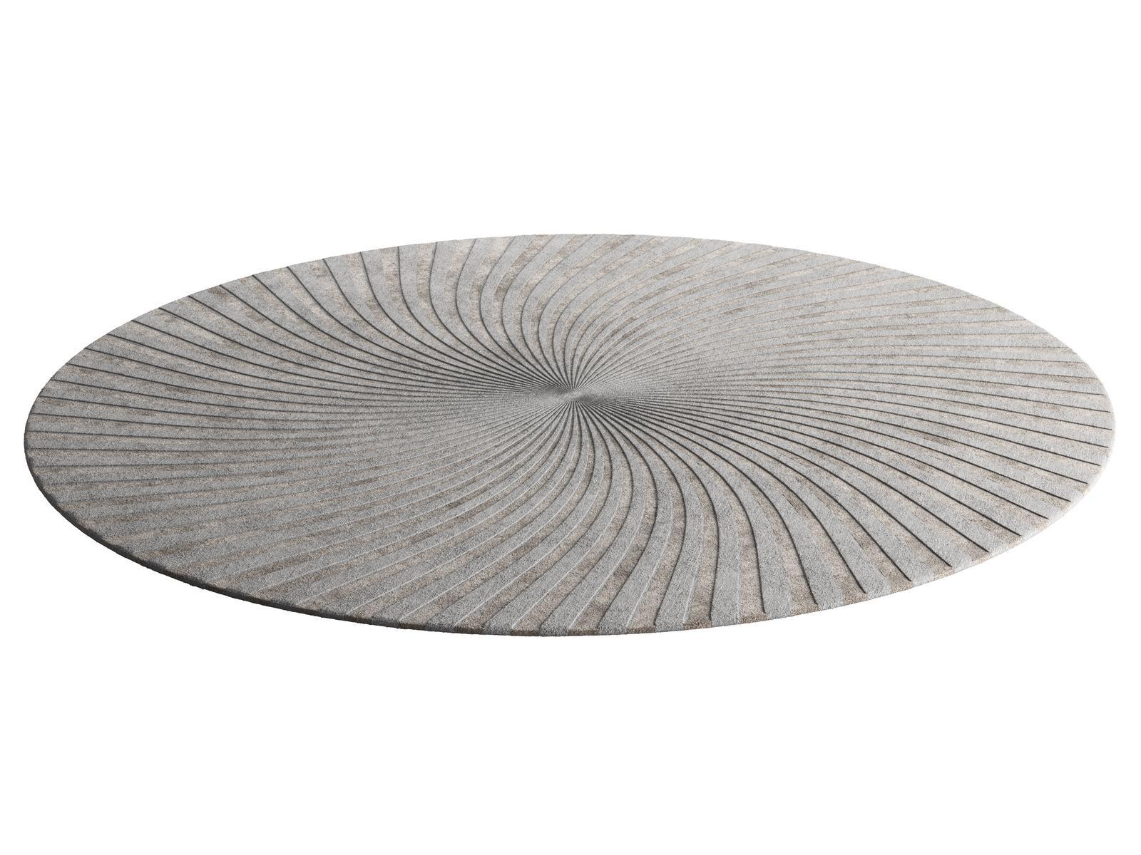 VORTEX Rug with optical pattern
