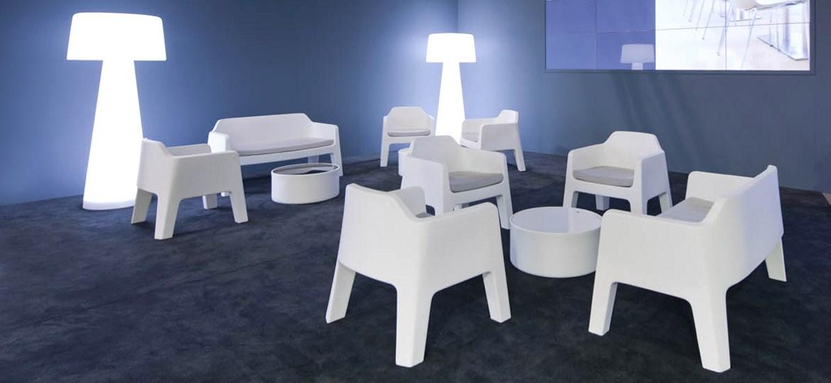 PLUS 636 Polyethylene garden sofa