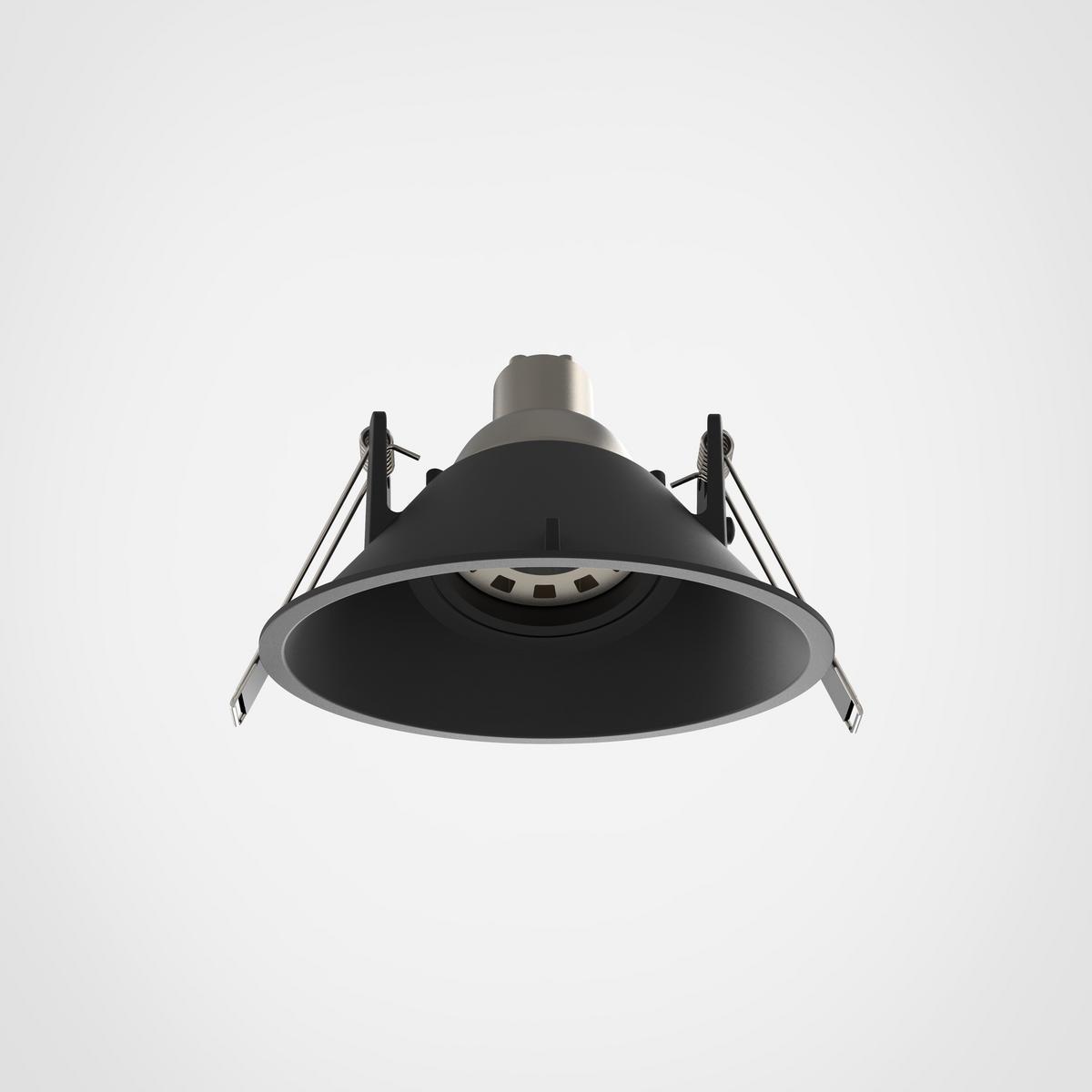 MINIMA 25 LED square ceiling zinc spotlight
