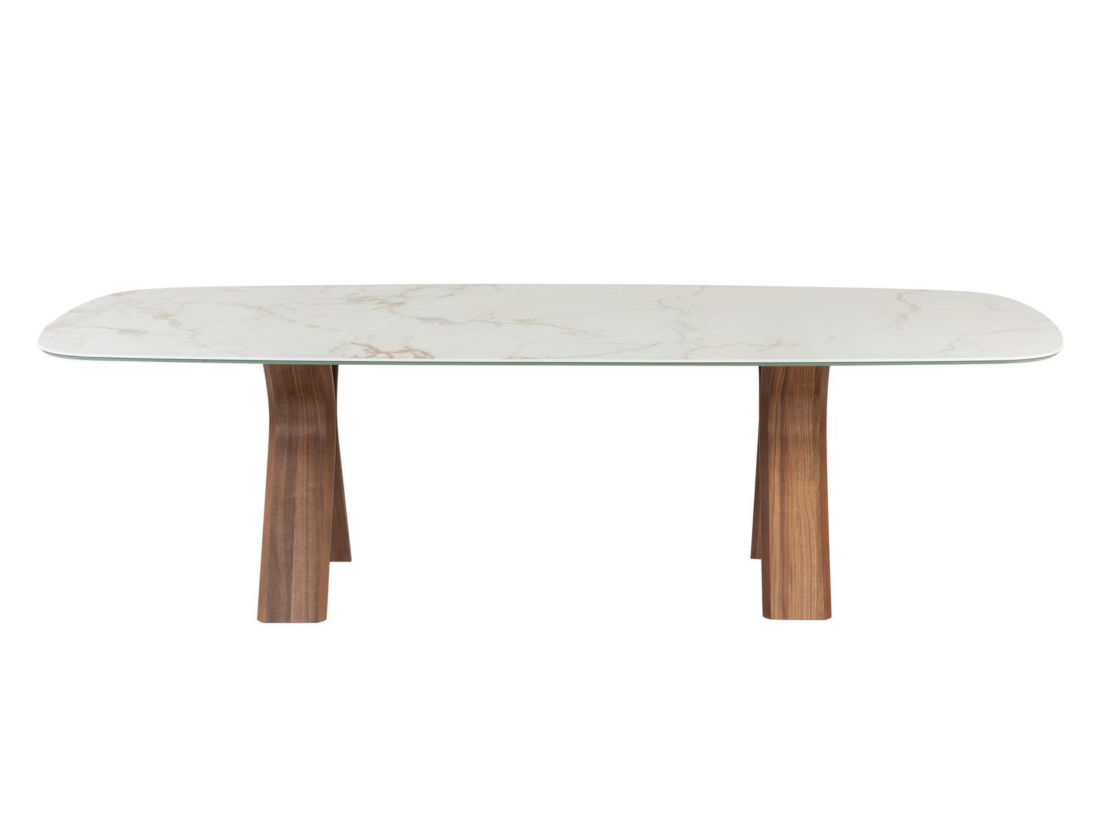 STILL Rectangular porcelain stoneware table