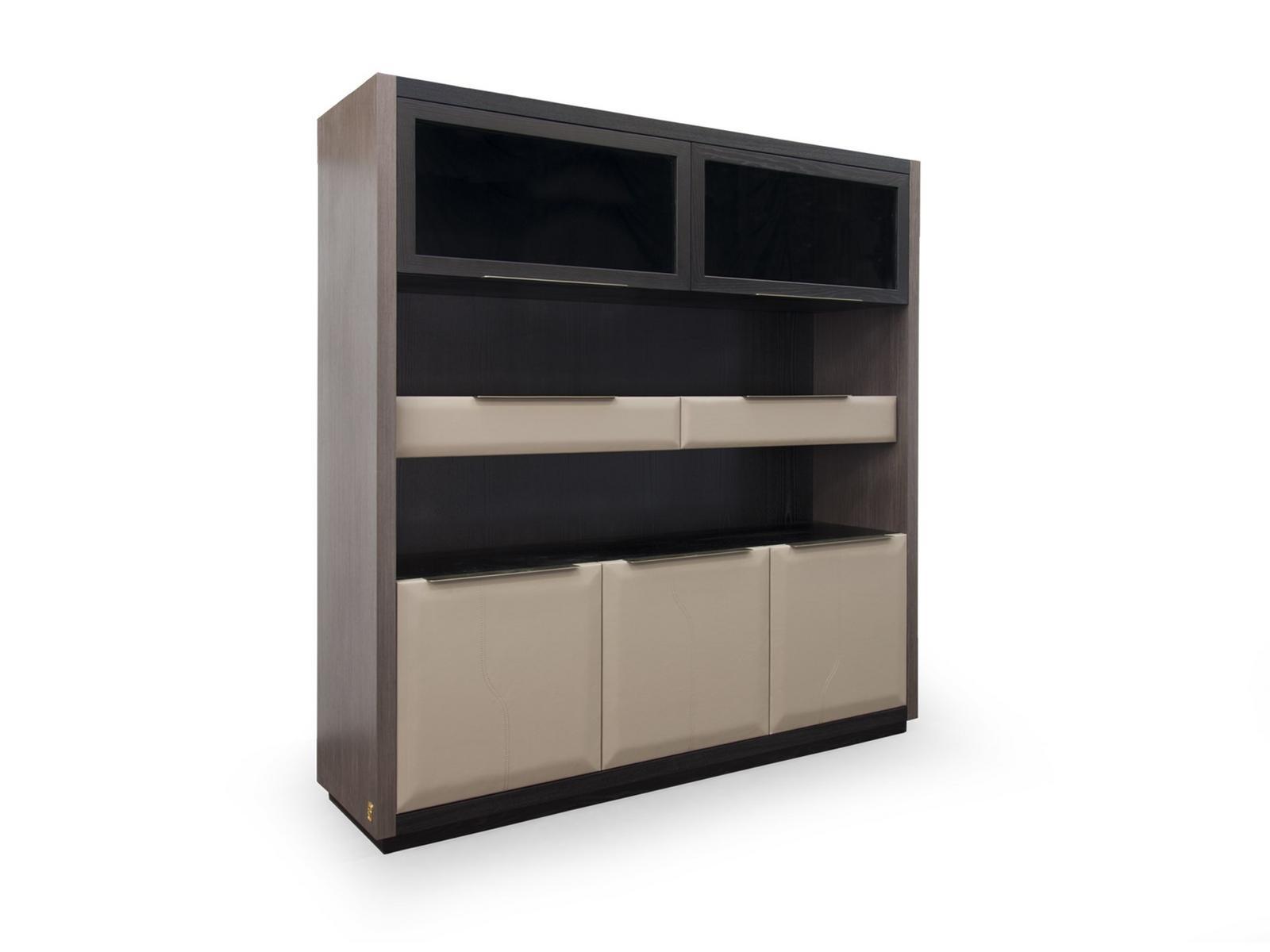BYBLOS Wood veneer bookcase
