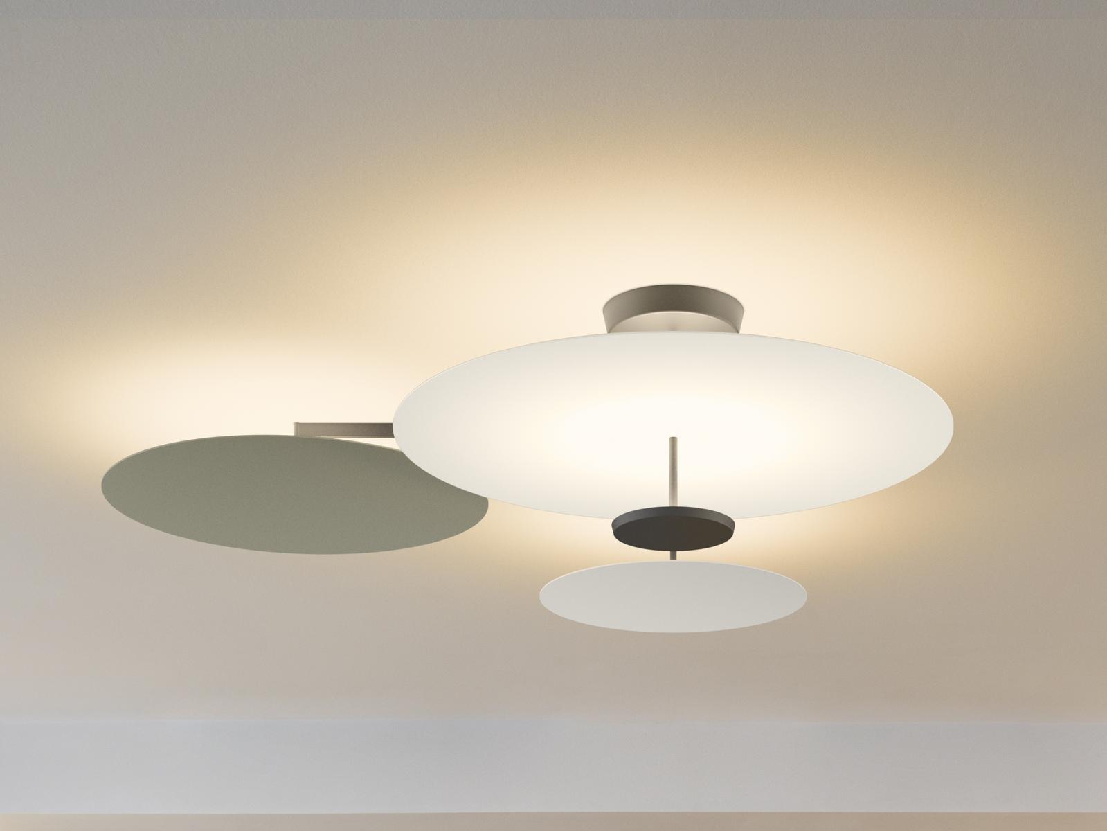 FLAT 5922 LED metal ceiling lamp