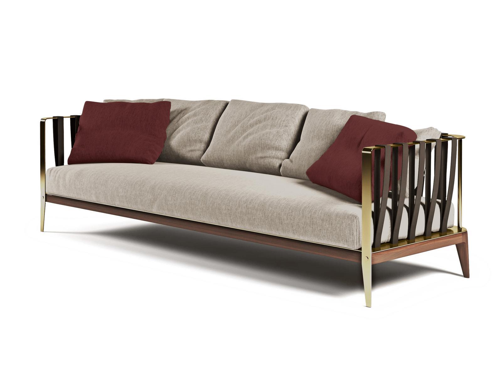 EMY 3 seater fabric sofa