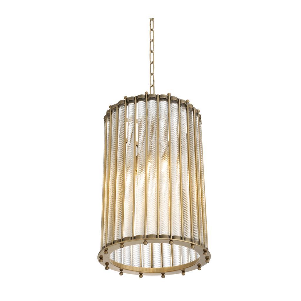 TIZIANO Glass pendant lamp
