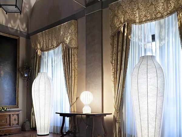 COCOON GATTO LED cocoon resin table lamp with dimmer