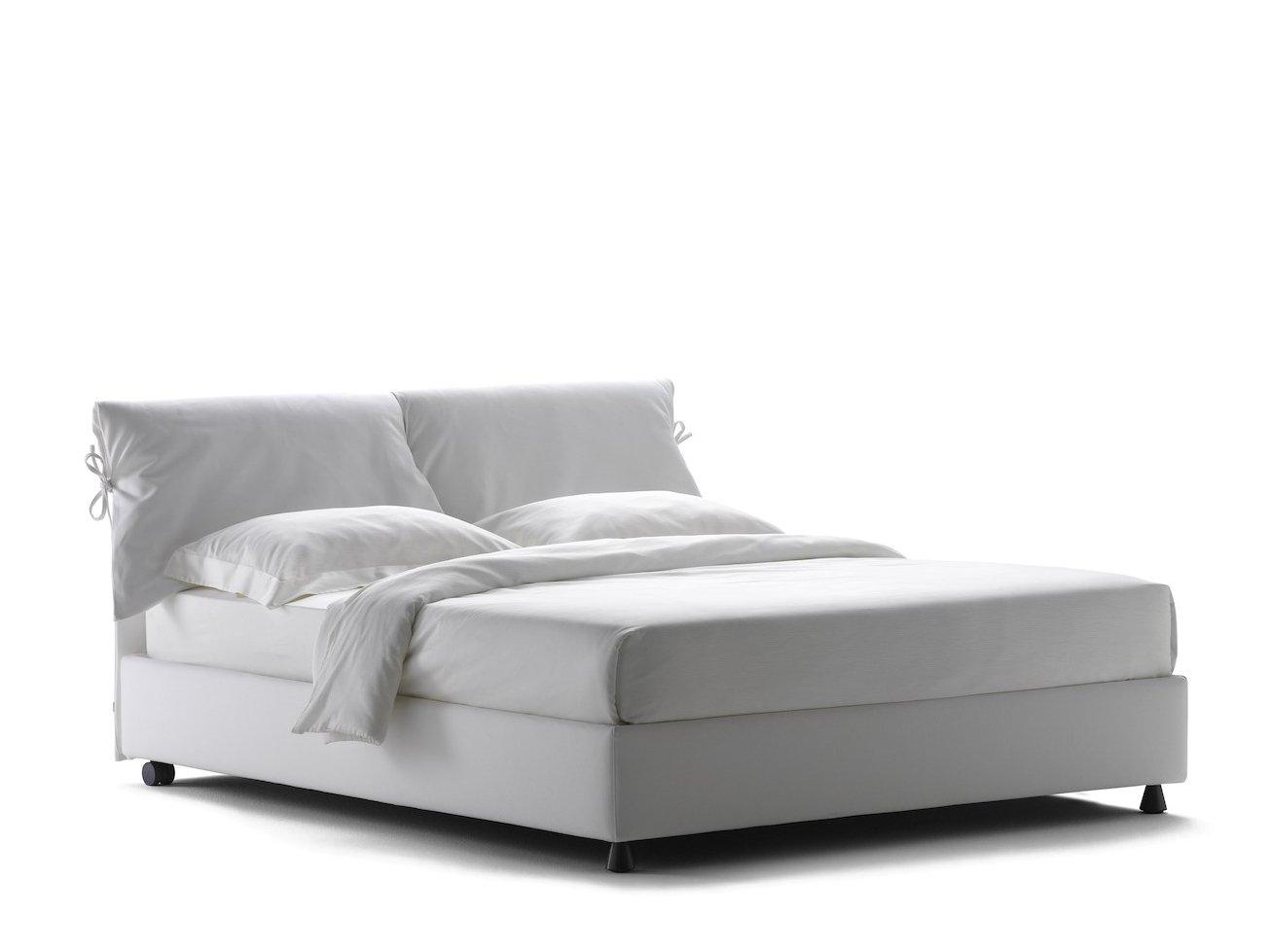 NATHALIE Double bed with removable cover