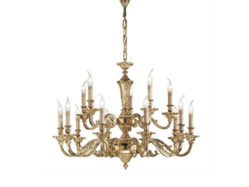 BORIS 098/10+5 French Gold chandelier