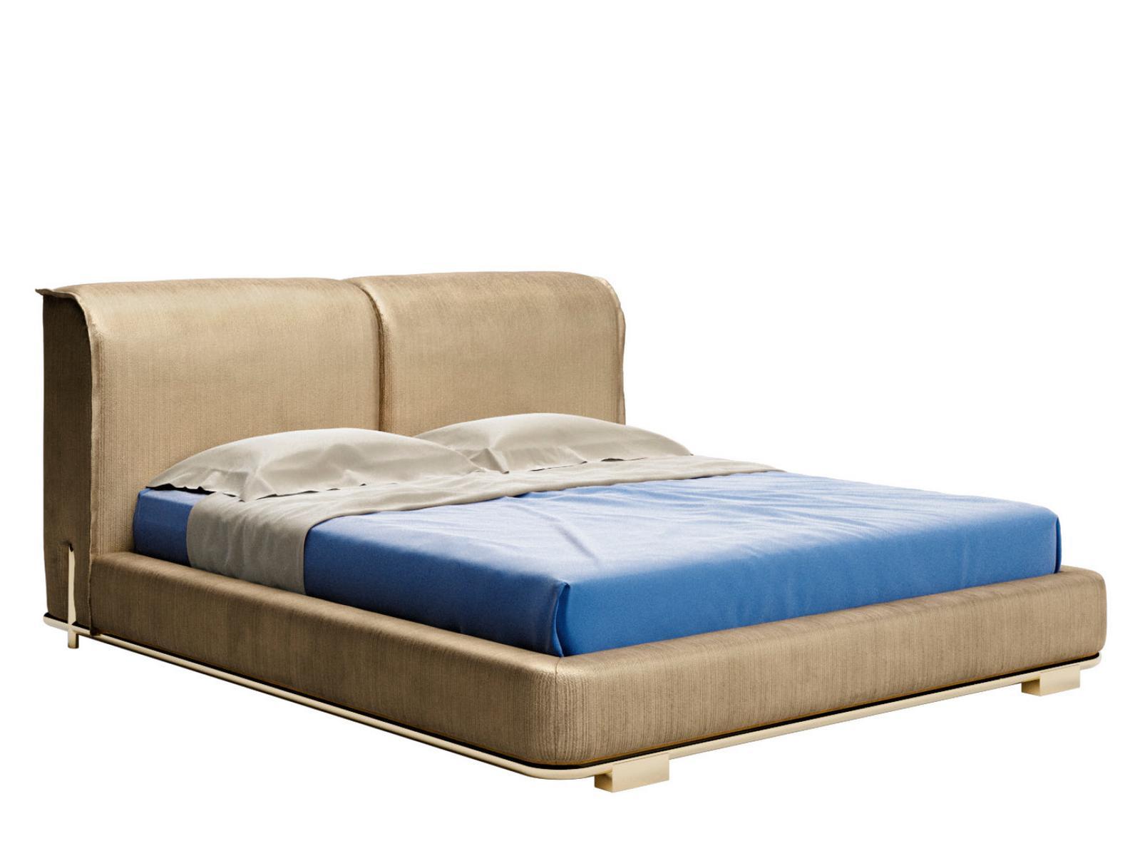 VALERY Double bed with upholstered headboard