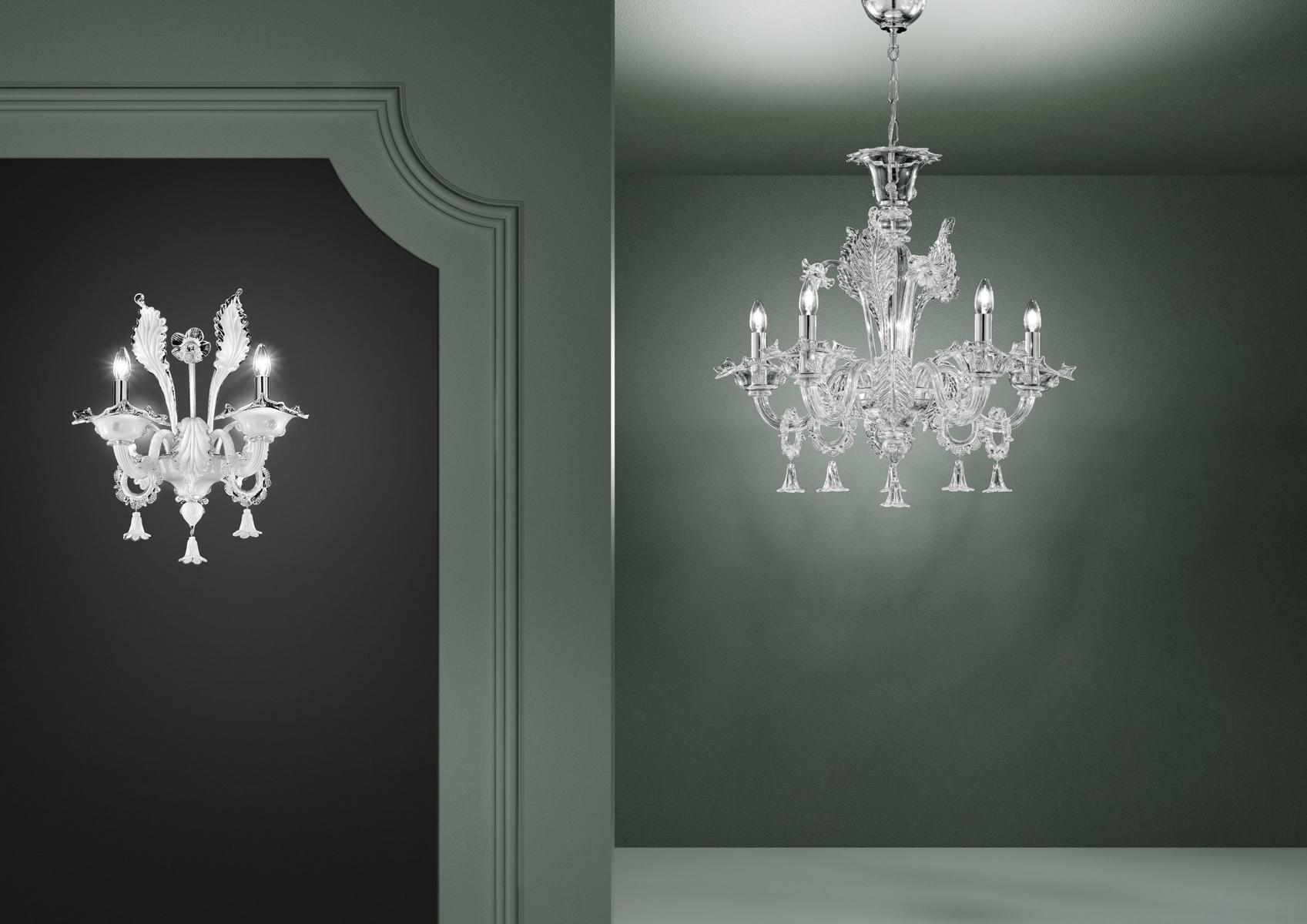 GIUSTINIAN Glass chandelier